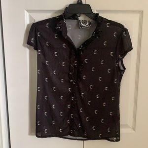 Killstar Maggie Ruffle Top